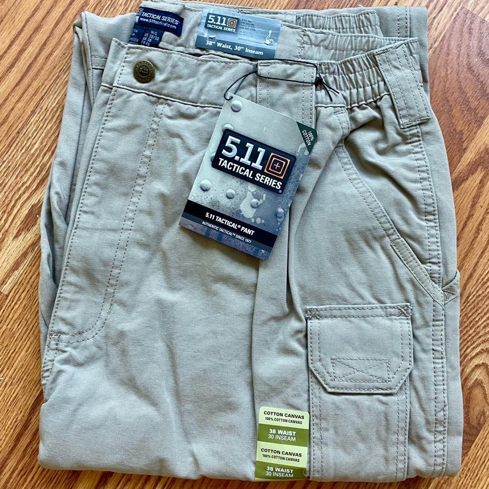 NWT 5.11 Tactical Men's Kahaki Cargo Pants